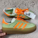 ih7495 Оригінал! нові оригінал жіночі кеди adidas gazelle bold xlg