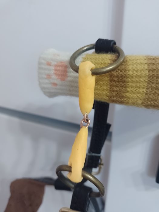 Ogłowie skórzane dla hobby horse