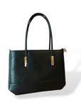 Czarna duża torebka shopper