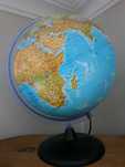 Globo mundial Iluminado NOVO 30 cm