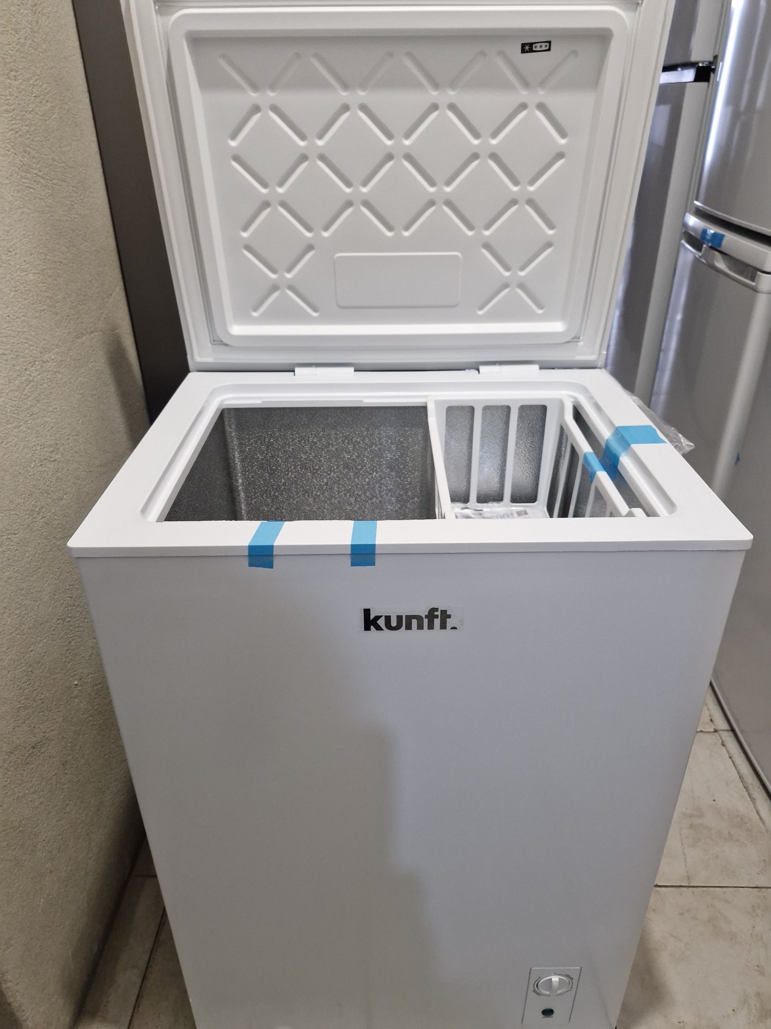 Arca congeladora horizontal kunft 100l