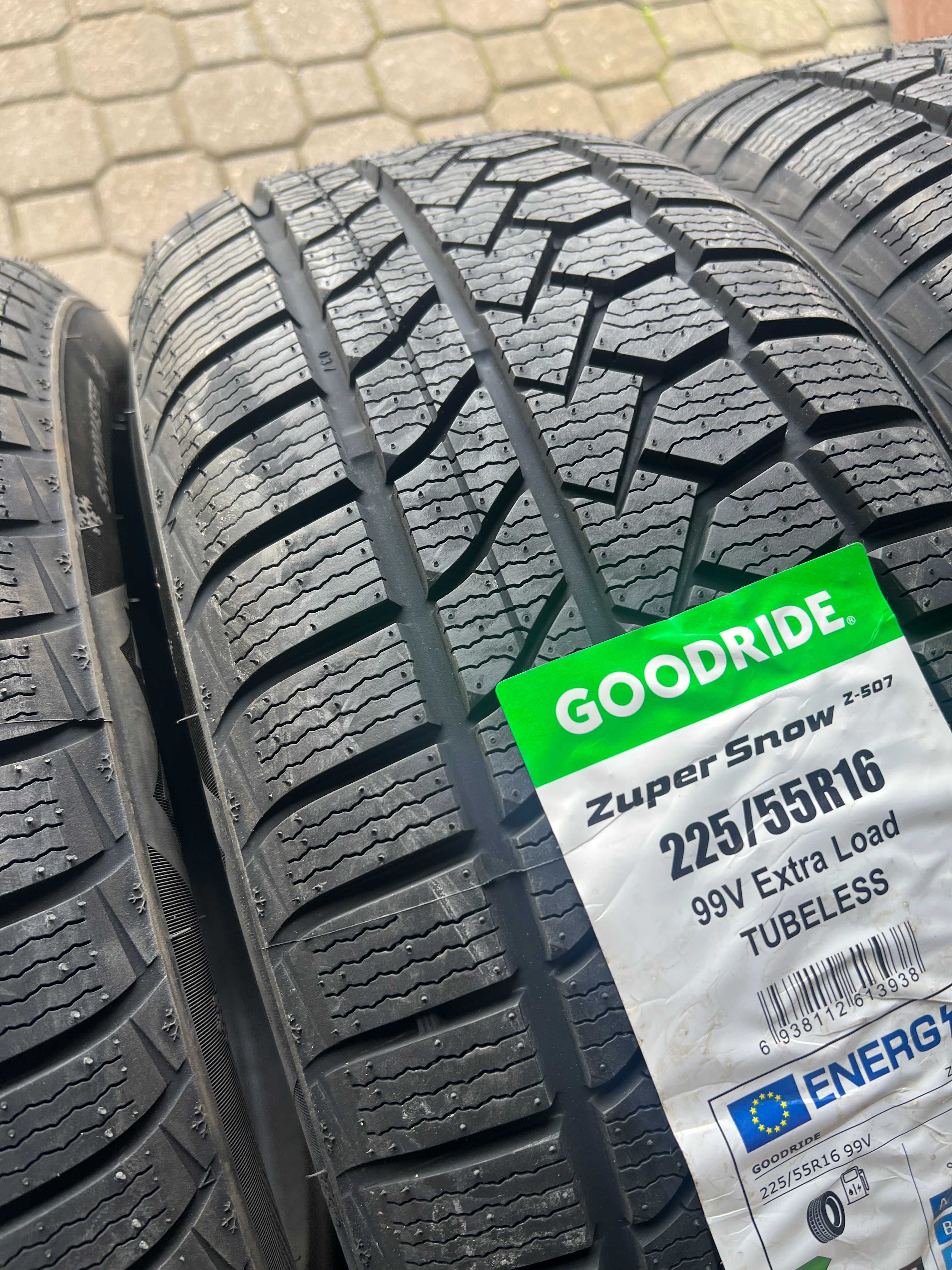 225/55r16 goodride nowe opony zimowe 2025r montaz w cenie