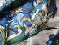 Платок шелк 65*65 см, ZITKANI, 100% silk, Van Gogh