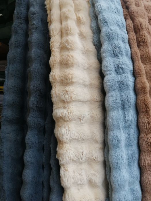 Плед покривало шиншиловий кролик