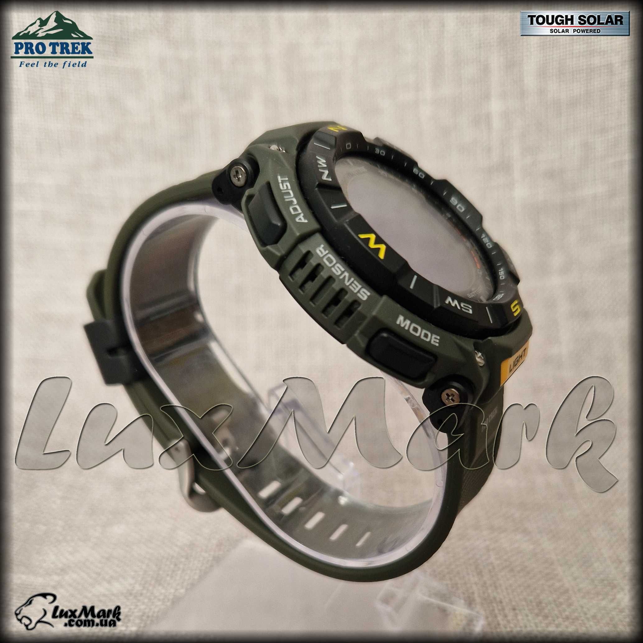 Годинник чоловічий Casio Pro Trek PRG-340-3 Tough Solar Triple Sensor