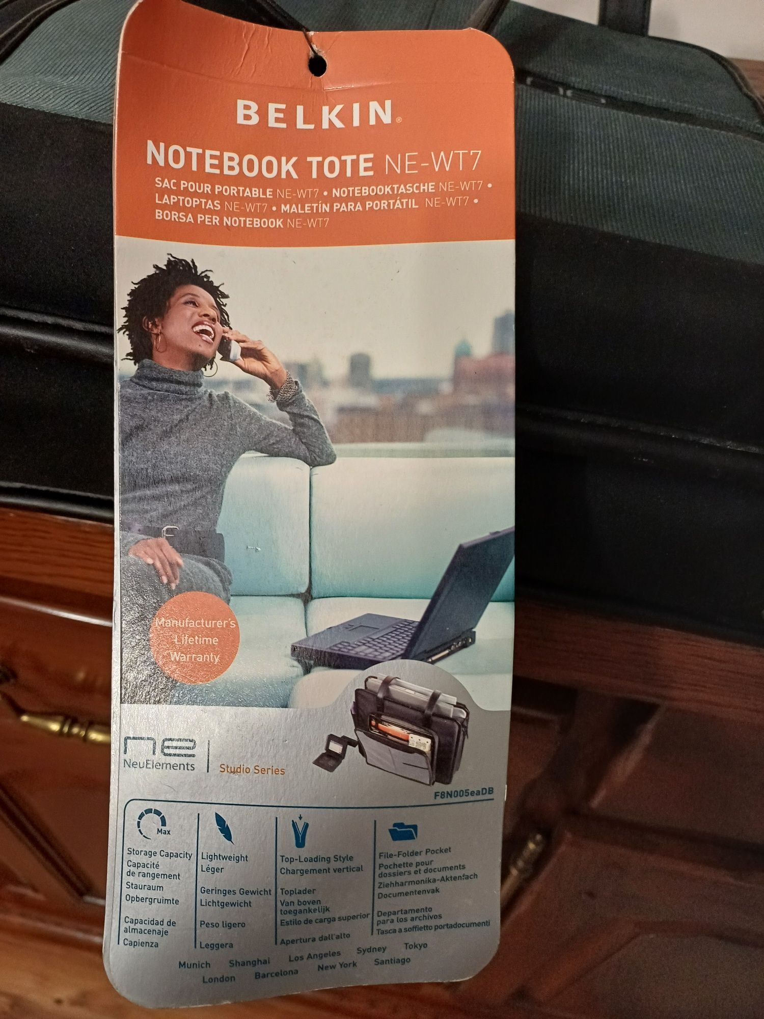 Damska torba na laptopa Belklin NE-WT 7