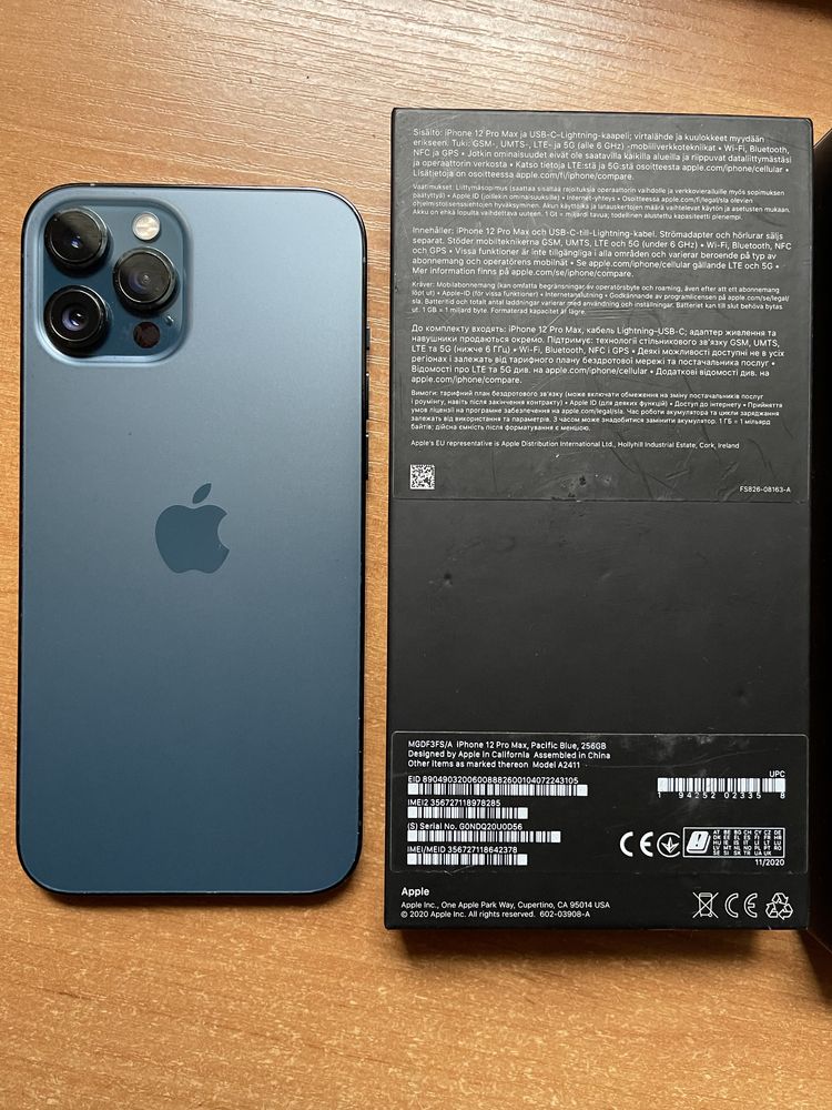 Iphone 12 Pro Max 256gb