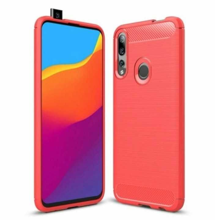 Противоударный чехол Huawei P Smart Z PSmart Pro Honor 9X карбон