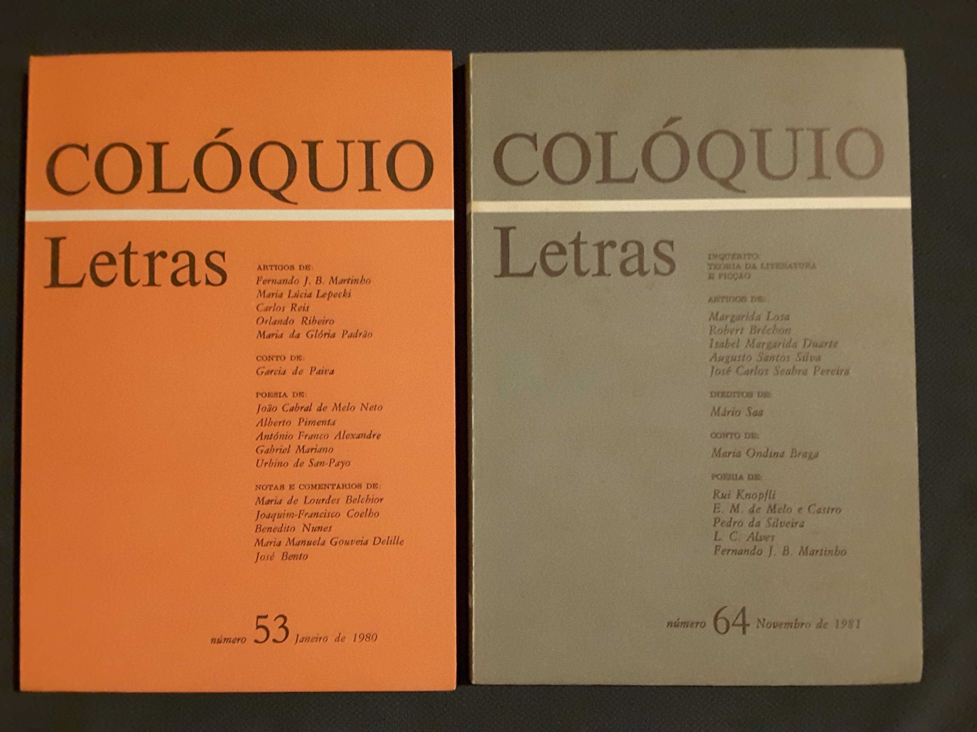 F. Pessoa/ Alexander Search (Pessoa)/ J. Gomes Ferreira/ Colóquio