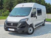 Fiat DUCATO L3H2 Brygadowy 7-os. SalonPL FV23%  Brygadówka 7-os L3H2 SalonPolska FV23% 94tyś km Serwis ASO Klimatronik