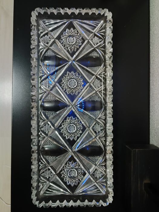 Кришталевий піднос  у зірки