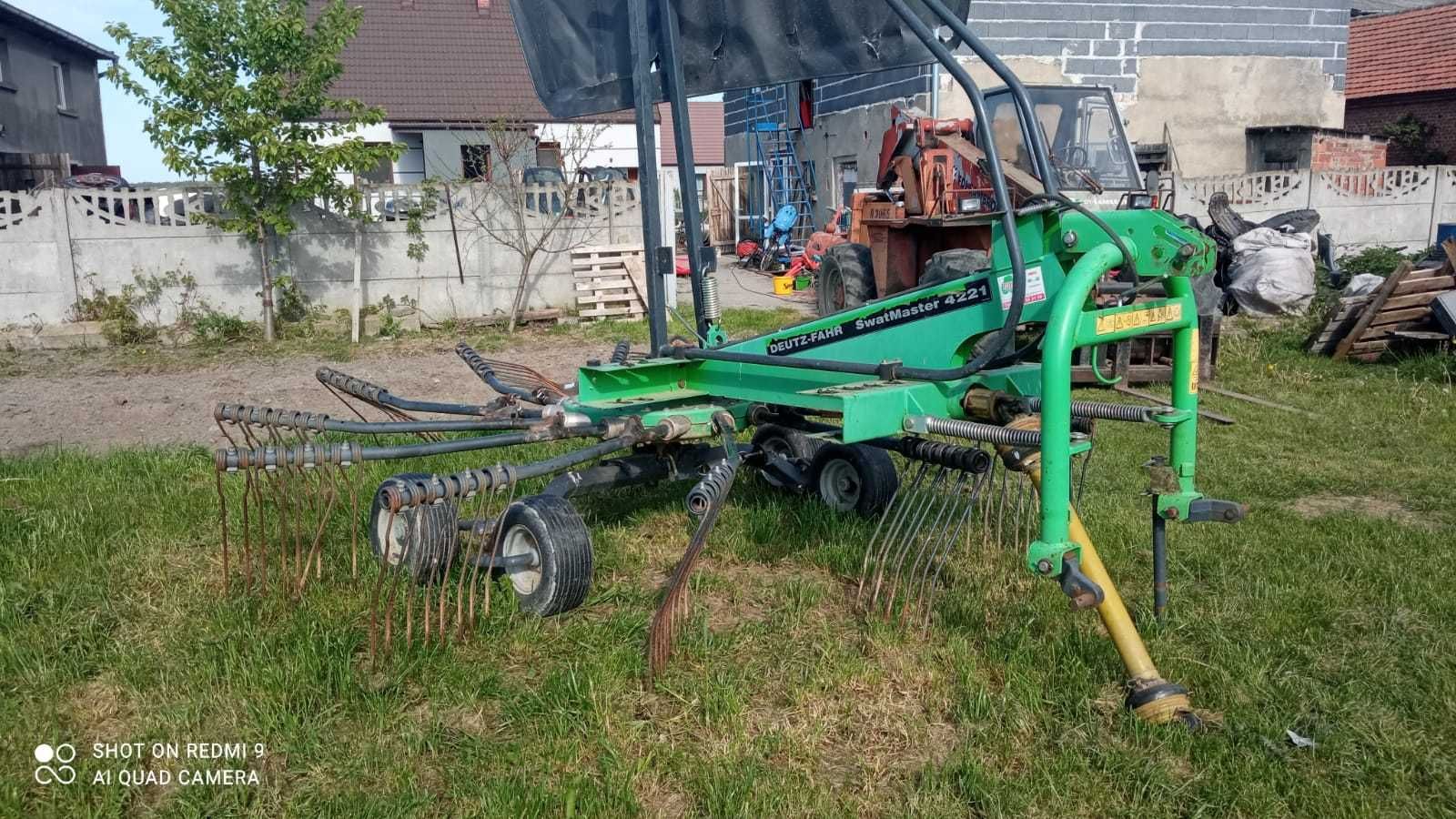 zgrabiarka karuzela Deutz Fahr SwatMaster 4221 Vicon Andex 423 claas