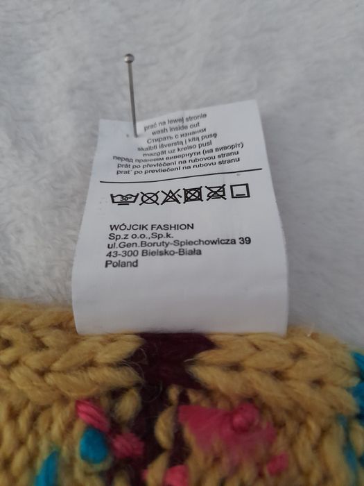 Beret i szalik damski