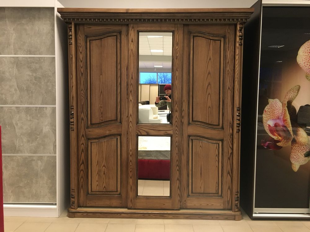 Ліжко «АННА», ліжко з масиву, деревʼяне ліжко