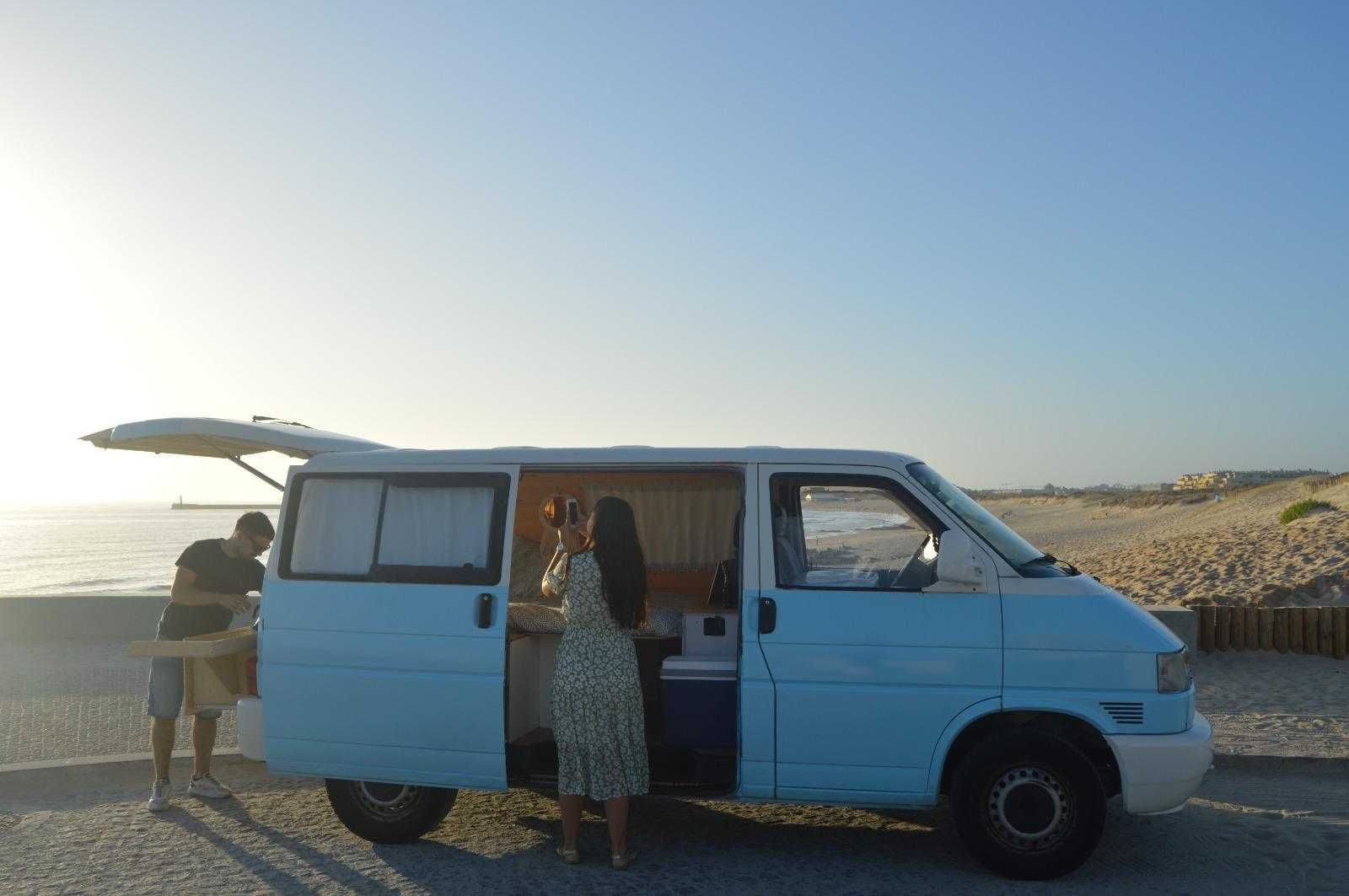 SÓ A PARTIR DE 15 DE JULHO Carrinha VW transporter 2.5 transformada em