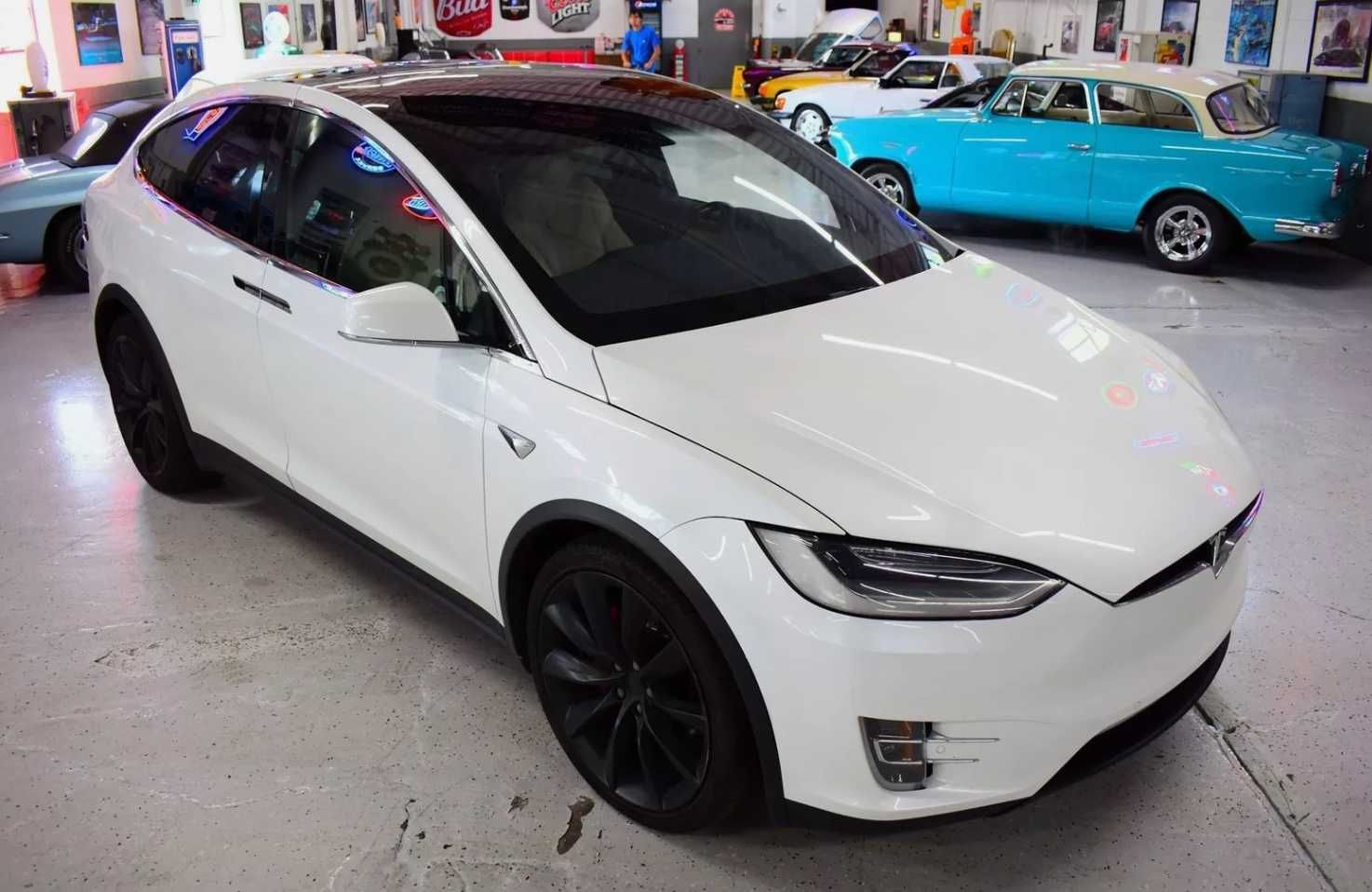 Tesla Model X MX 2016 2017 2018 2019 2020 Разборка Бампер Капот Крыло