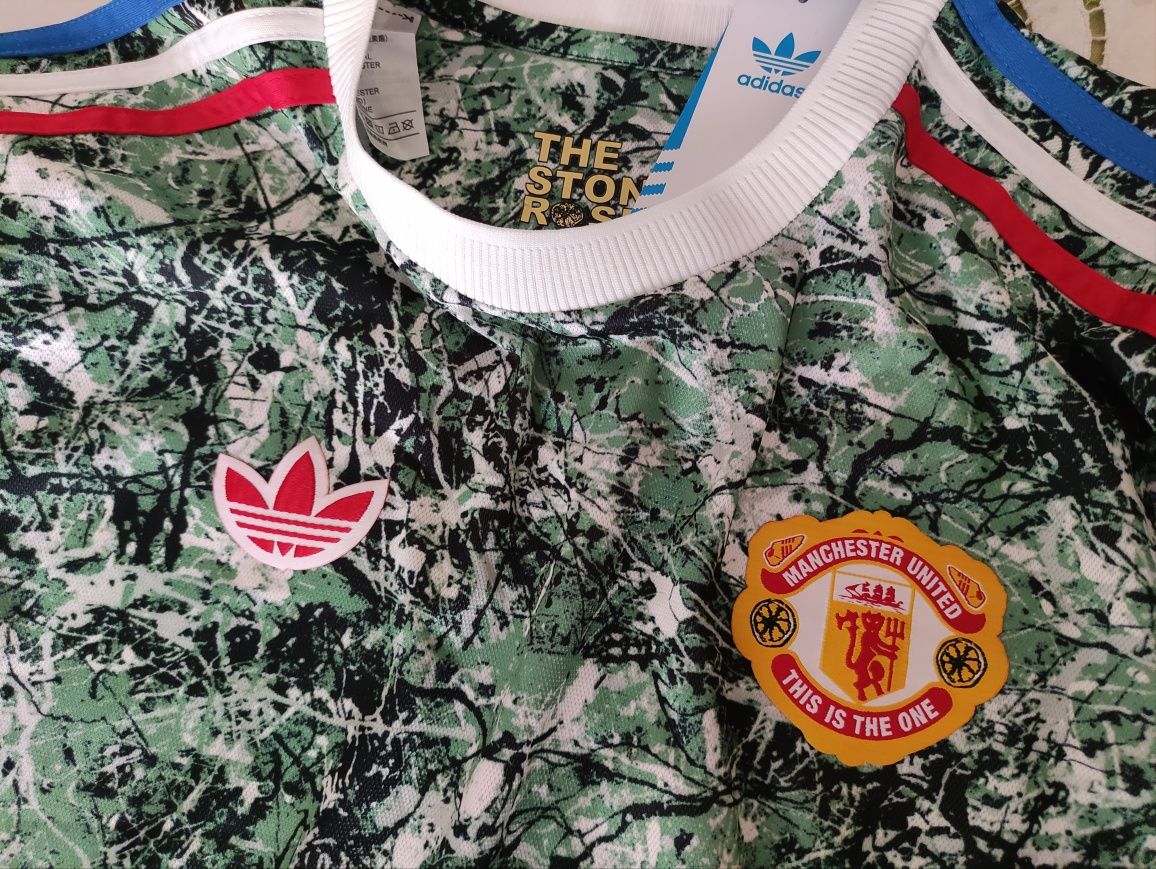 Koszulka Manchester United x Stone Roses r.M nowa, unikat, limitowana