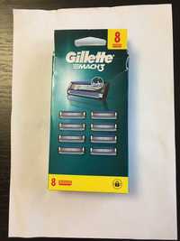 Gillette mac3 кассета/лезвие для бритья
