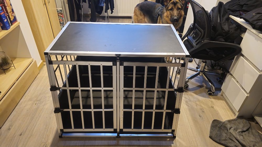 Klatka do samochodu dla psa XXL