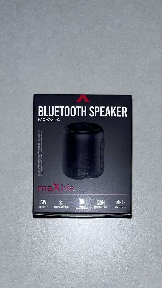 NOWY Głośnik maXlife Bluetooth Speaker