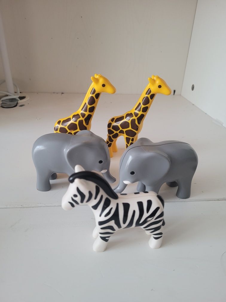 Playmobil zwierzęta afryka słoń żyrafa zebra