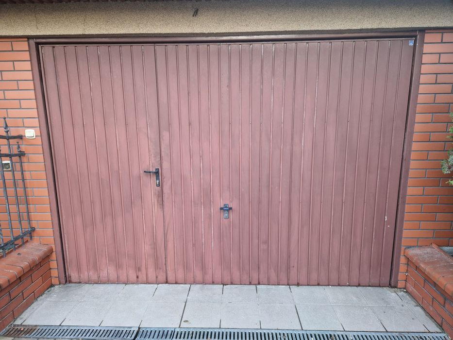 Brama garażowa uchylna z demontażu