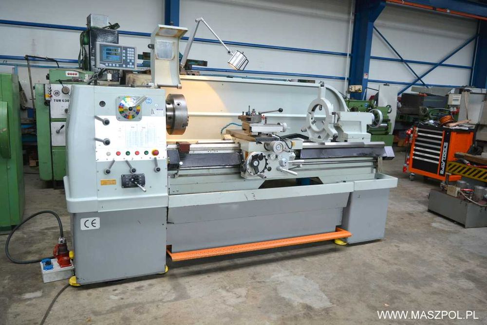 Tokarka LZ - 23-15 x 1500 - BICKENBACH - IDEALNA - ODCZYTY - FILM