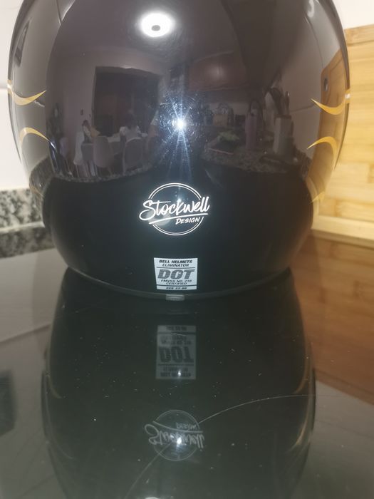 Capacete Bell Eliminator - black & white