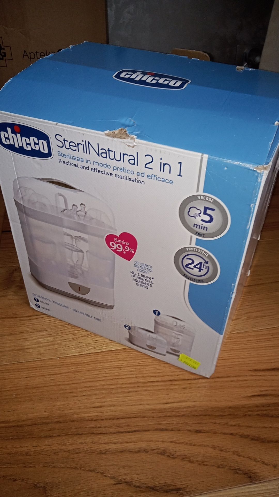 Chicco, Sterylizator elektryczny, 2w1