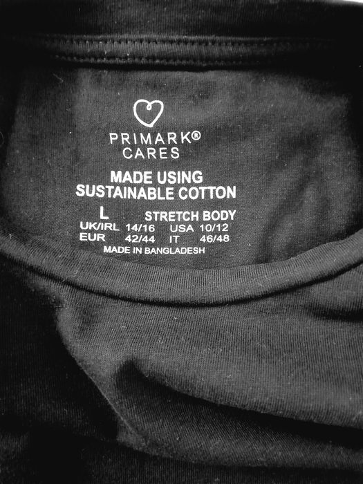 Боді чорного кольору від бренду PRIMARK