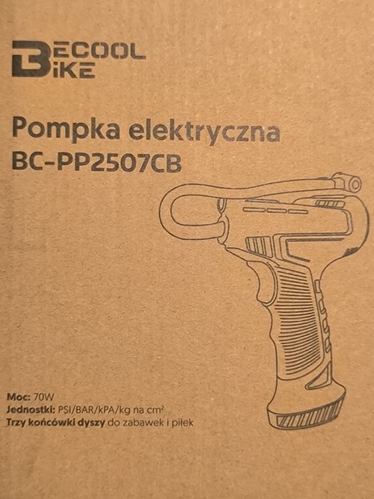 Pompka elektryczna Becool do roweru