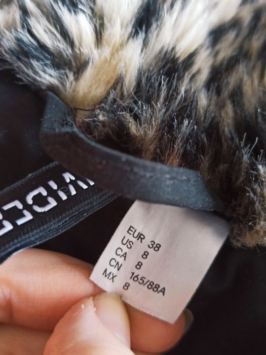 Sg Czarna kurtka damska 38 , M parka damska 38 , M