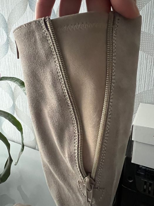 Kozaki damskie skórzane r. 38