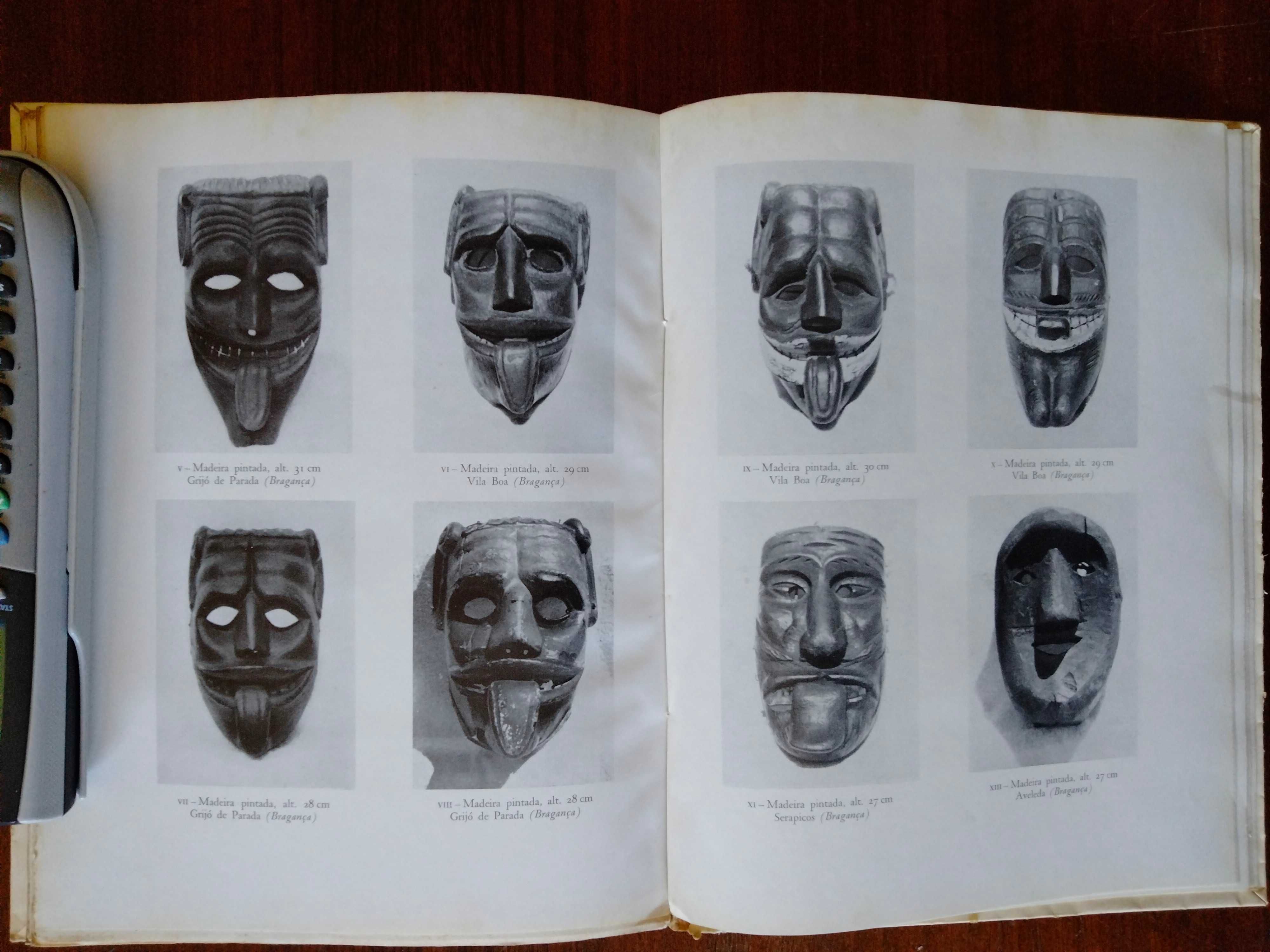 Mascarados e Máscaras populares de Trás os Montes - RARO