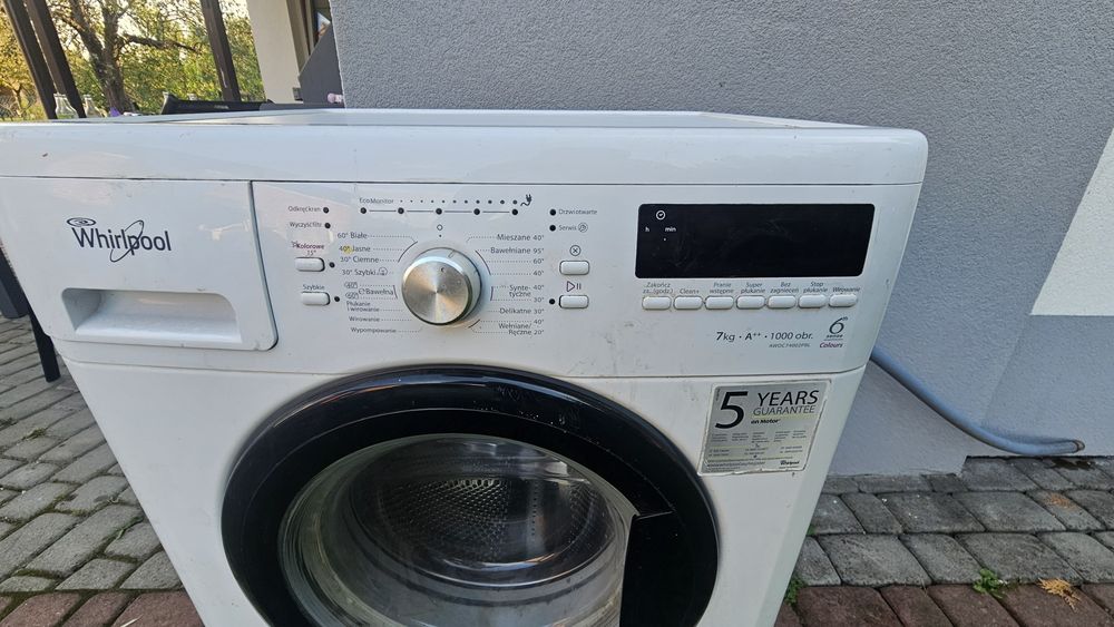 Pralka WHIRPOOL 7kg 1000rpm
