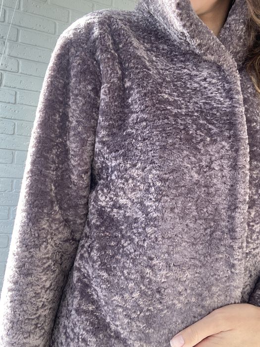 Шуба зі штучного хутра, пошита на замовлення, розмір С