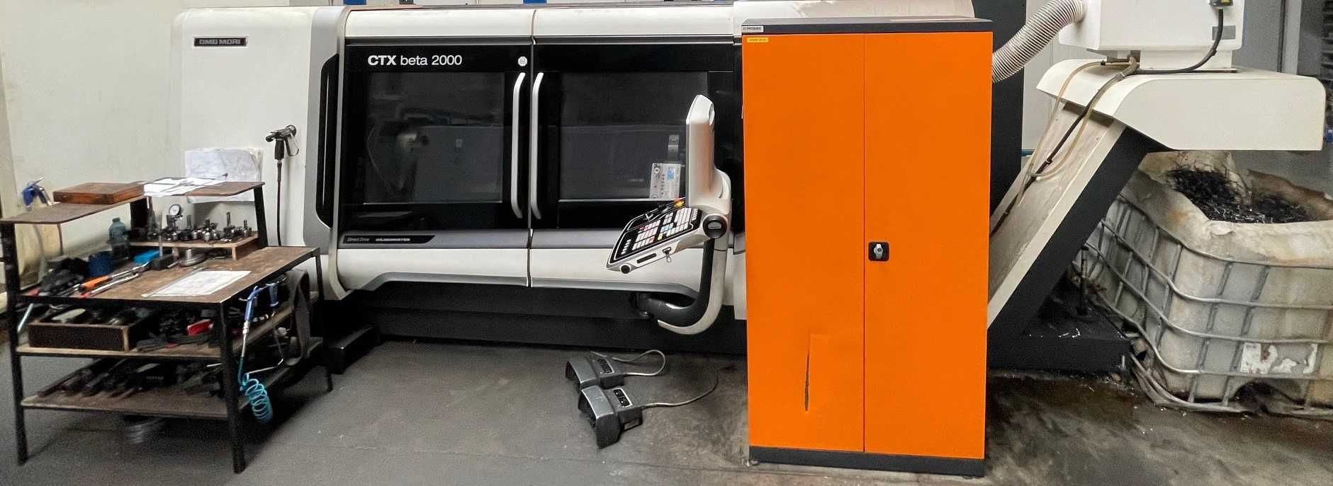 DMG CTX beta 2000 V4 tokarka numeryczna z 4-tą osią + narzędzia (dużo)