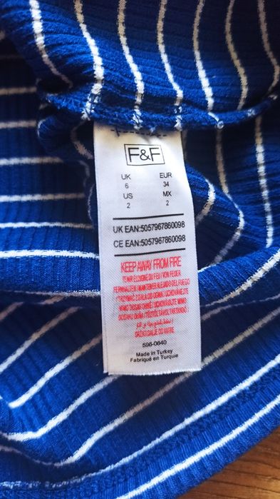 Sukienka na lato f&f xs