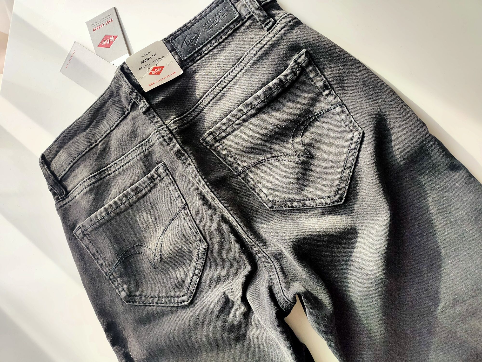 Jeansy skinny fit Lee Cooper NOWE