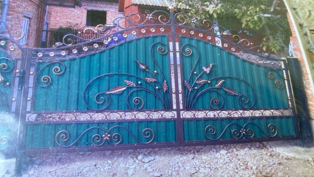 Ковані ворота,брами,піднавіси,огорожі,перила