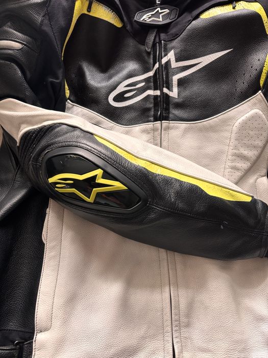 Kurtka motocyklowa skórzana Alpinestars GP pro.Rozmiar 52.