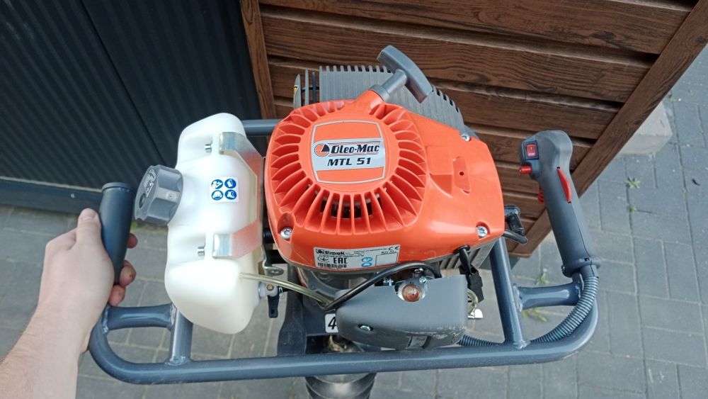 Wiertnica do gleby świder spalinowy wynajem wypożyczalnia