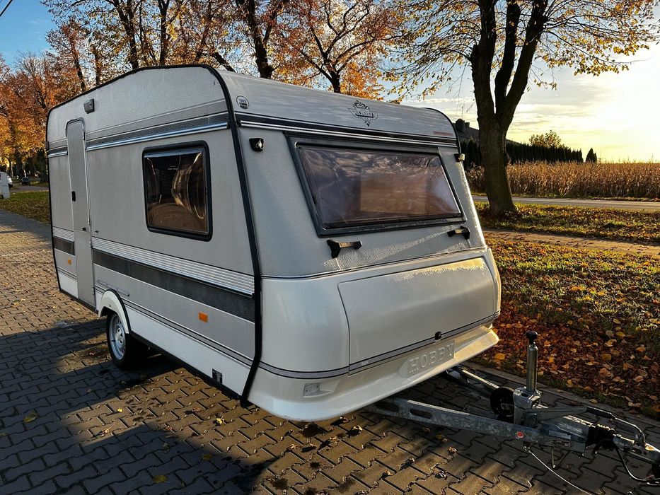 Hobby 400 DE LUXE  Hobby 400 DE LUXE przedsionek ZADBANA!!!