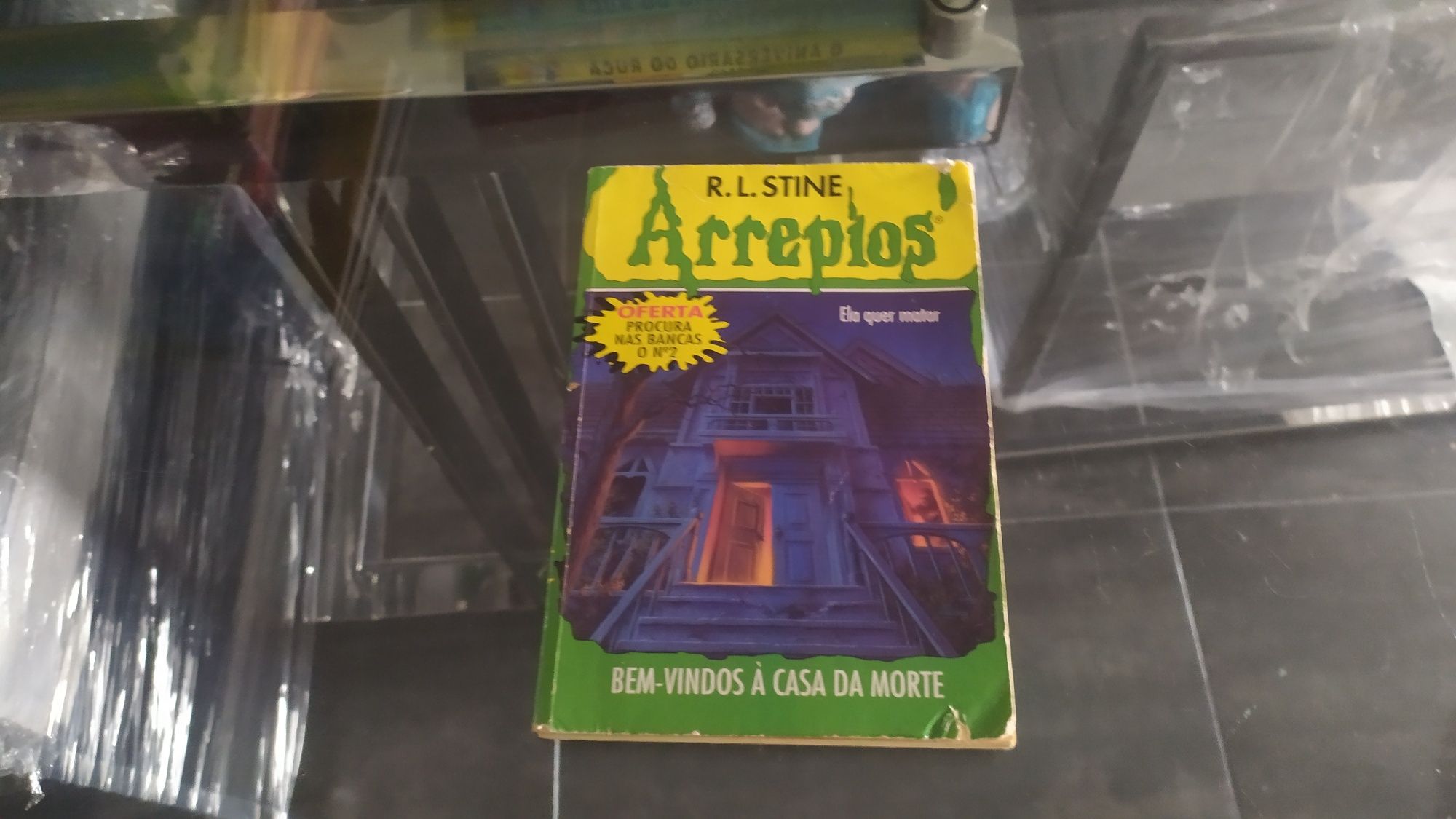 Livro arrepios bem-vindos á casa da morte