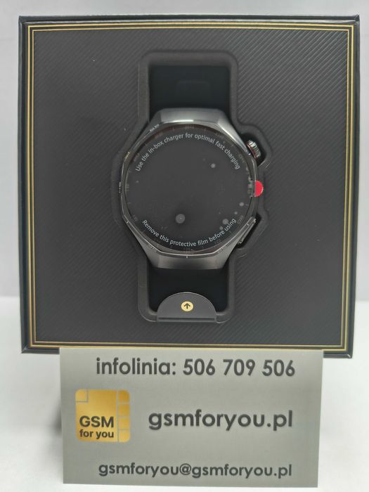 Smartwatch Huawei Watch GT 6 Pro 46mm ATM-B29 Titanium Black Nowy