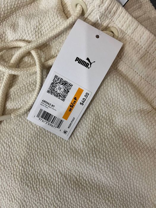 Шорти з високою талією Puma