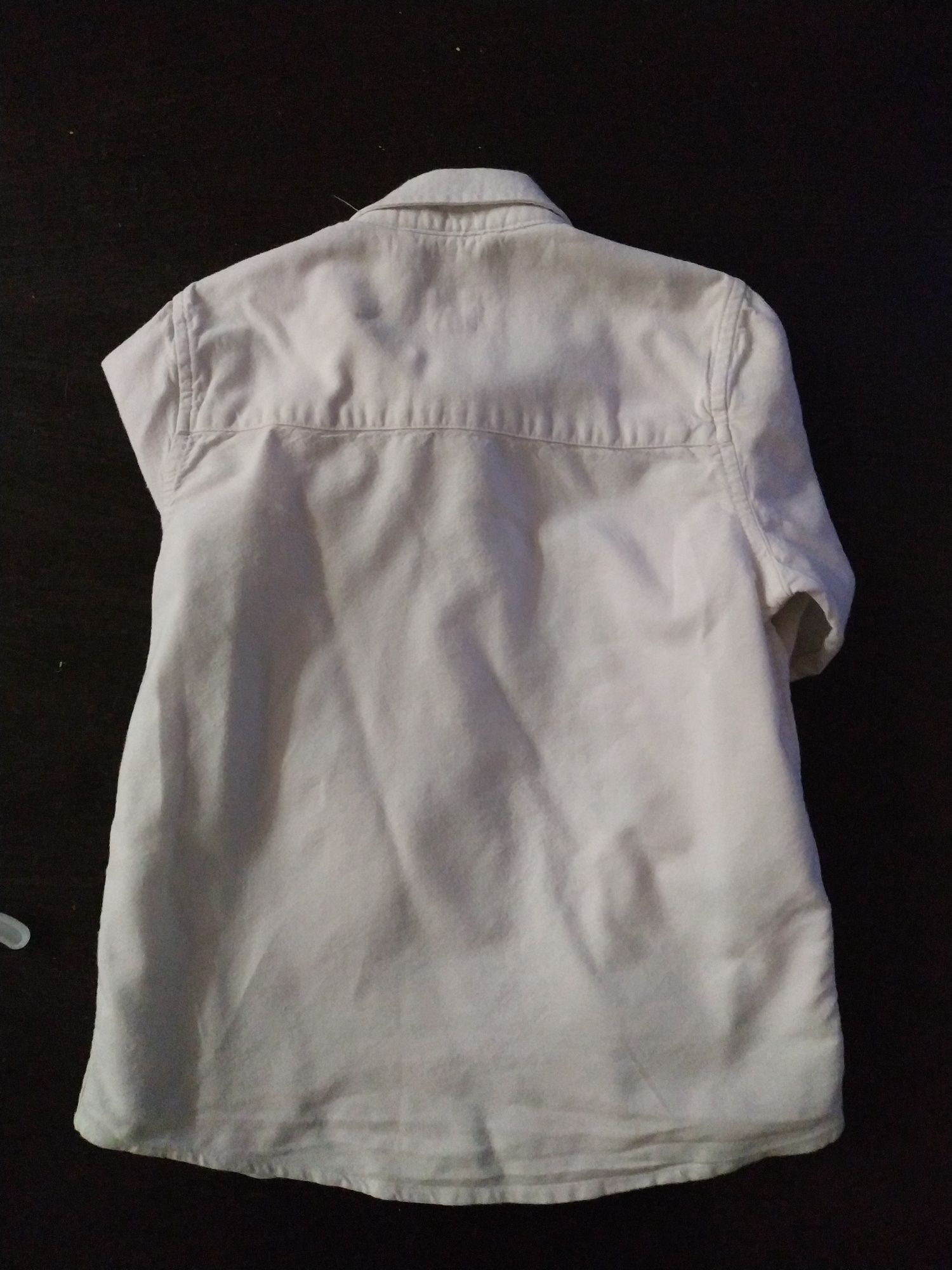biała grubsza koszula cool club rozmiar 104