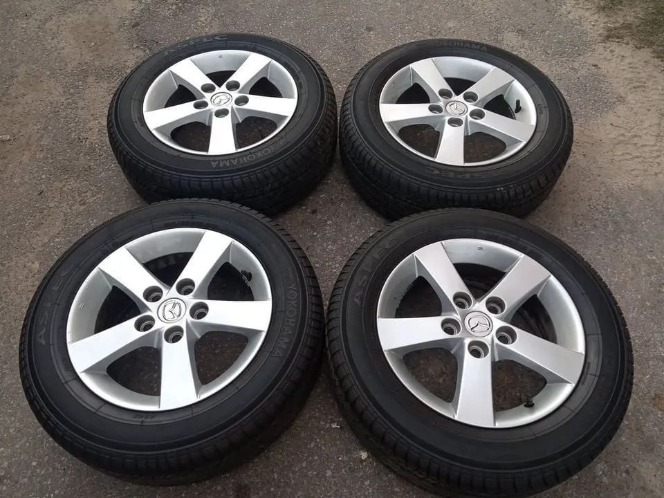 Jak nowe felgi 15" 5x114,3 et52,5 oc67, 1mm Mazda Kia Hyundai Toyota