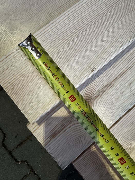 Grube heblowane deski ( 122 x 9 x 3,6 ) 40szt