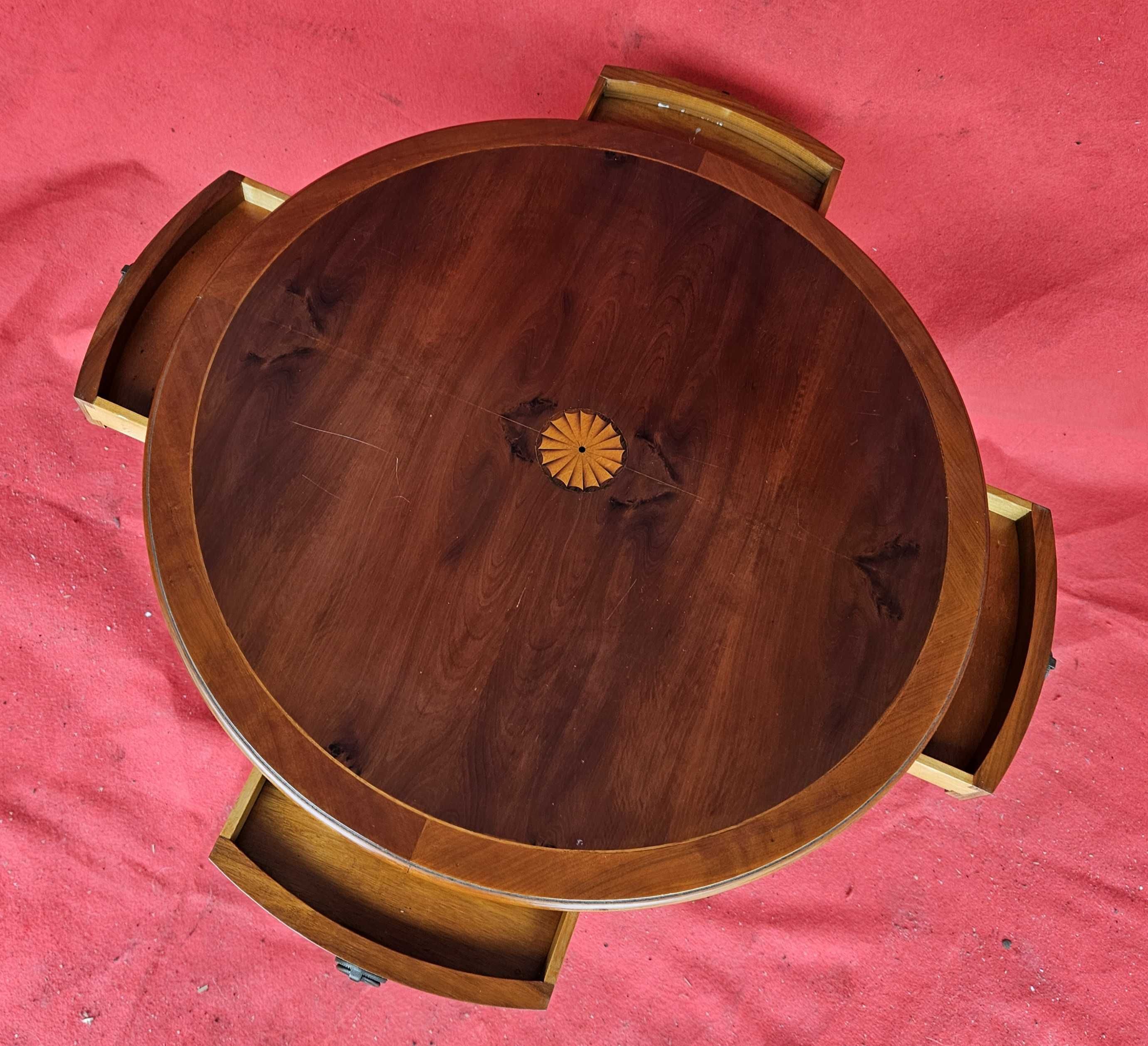 Mesa de biblioteca em cerejeira